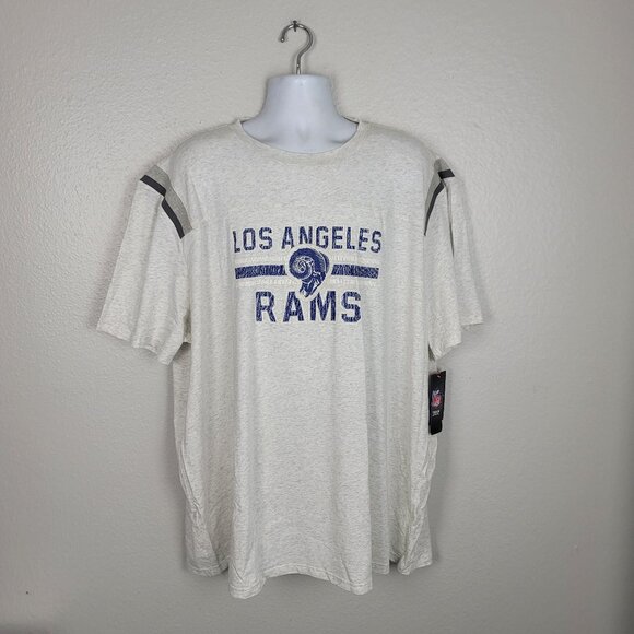 Los Angeles Rams NFL Football Fanatics Vintage  Rams Logo Shirt Mens 5X New - Picture 1 of 11